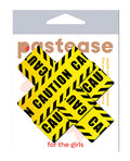 Pastease Caution Cross - Black/Yellow O/S