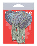 Pastease Tassel Glitter Heart - Silver O/S