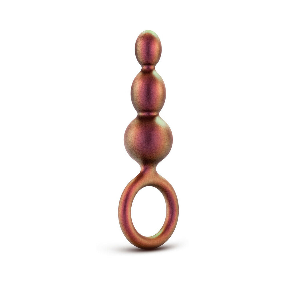 Blush Anal Adventures Matrix Beaded Loop Plug - Copper