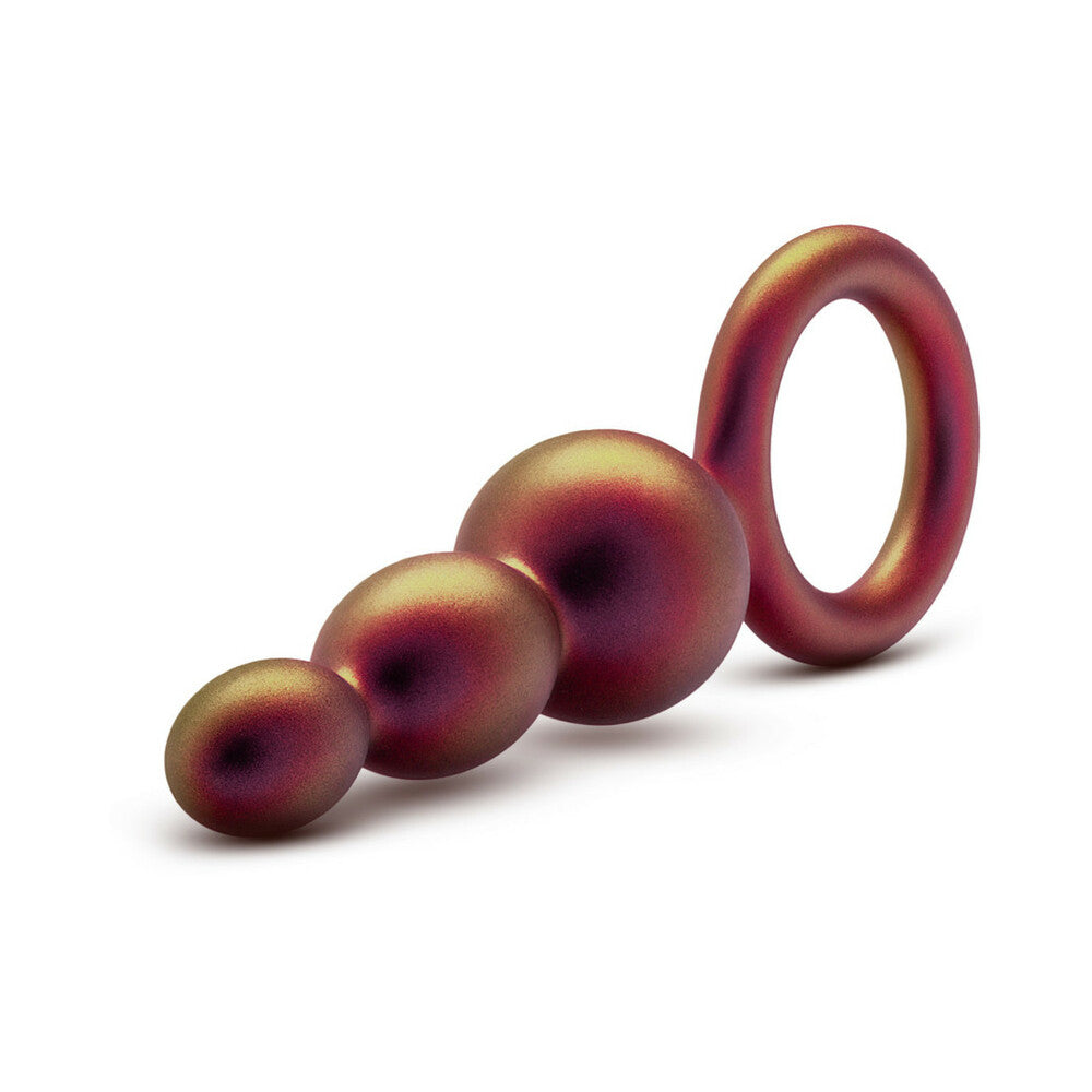 Blush Anal Adventures Matrix Beaded Loop Plug - Copper