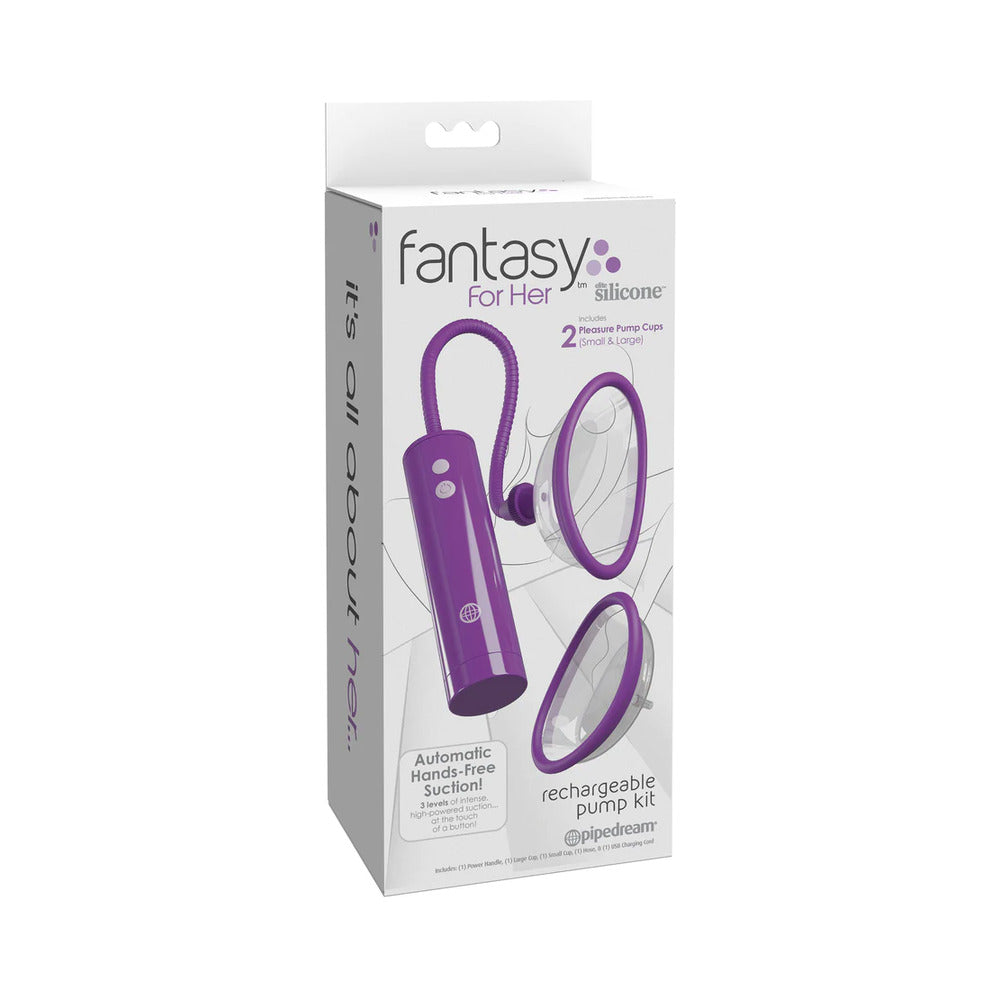 Fantasy For Her Rechargeable Pleasure Pump Kit