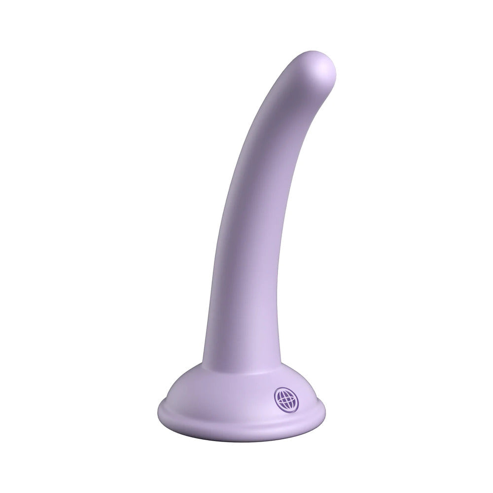 Dillio Platinum 5" Curious Five Silicone Dildo - Purple