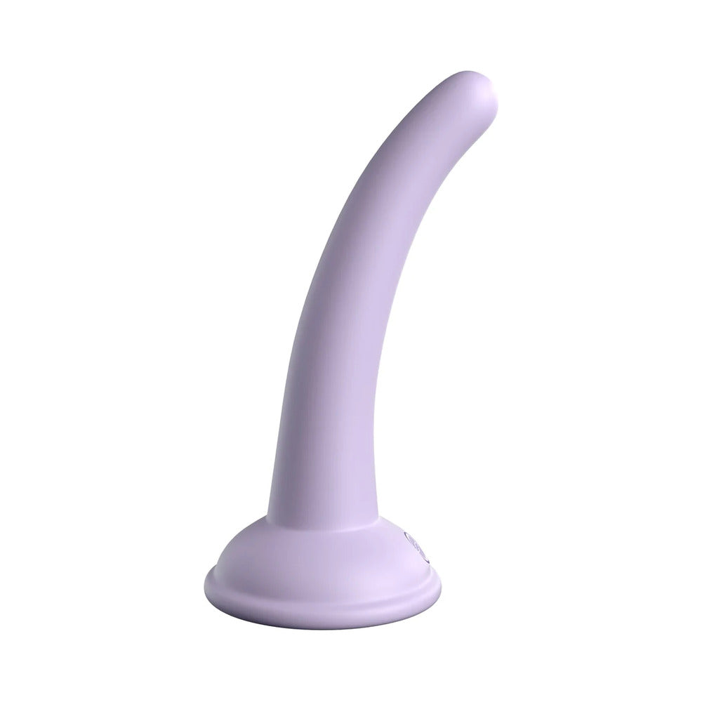 Dillio Platinum 5" Curious Five Silicone Dildo - Purple