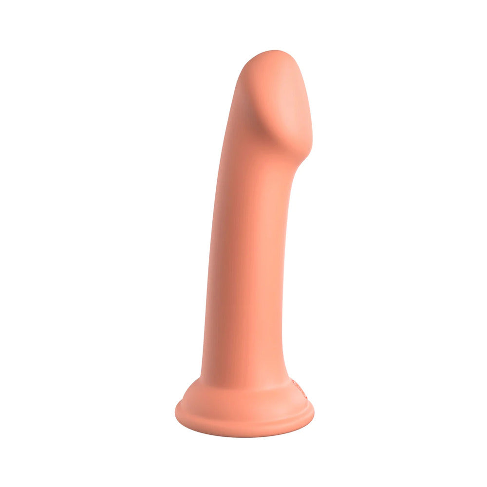 Dillio Platinum 6" Big Hero Silicone Dildo - Peach