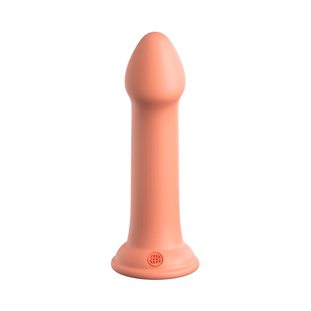 Dillio Platinum 6" Big Hero Silicone Dildo - Peach