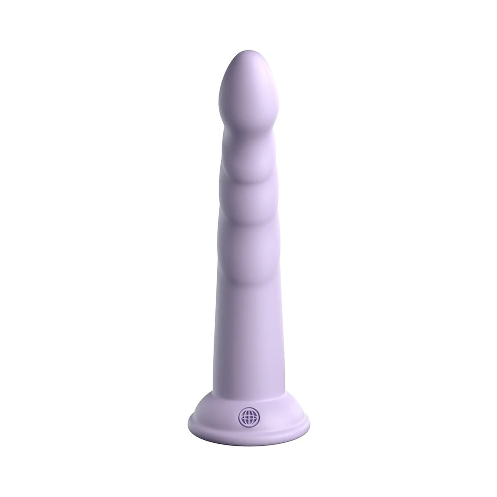 Dillio Platinum 7" Slim Seven Silicone Dildo - Purple