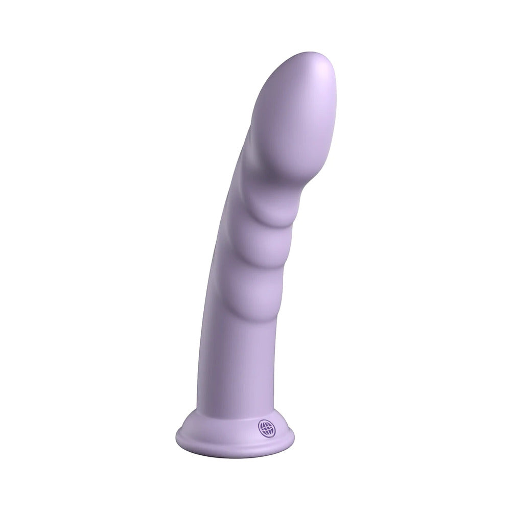 Dillio Platinum 8" Super Eight Silicone Dildo - Purple