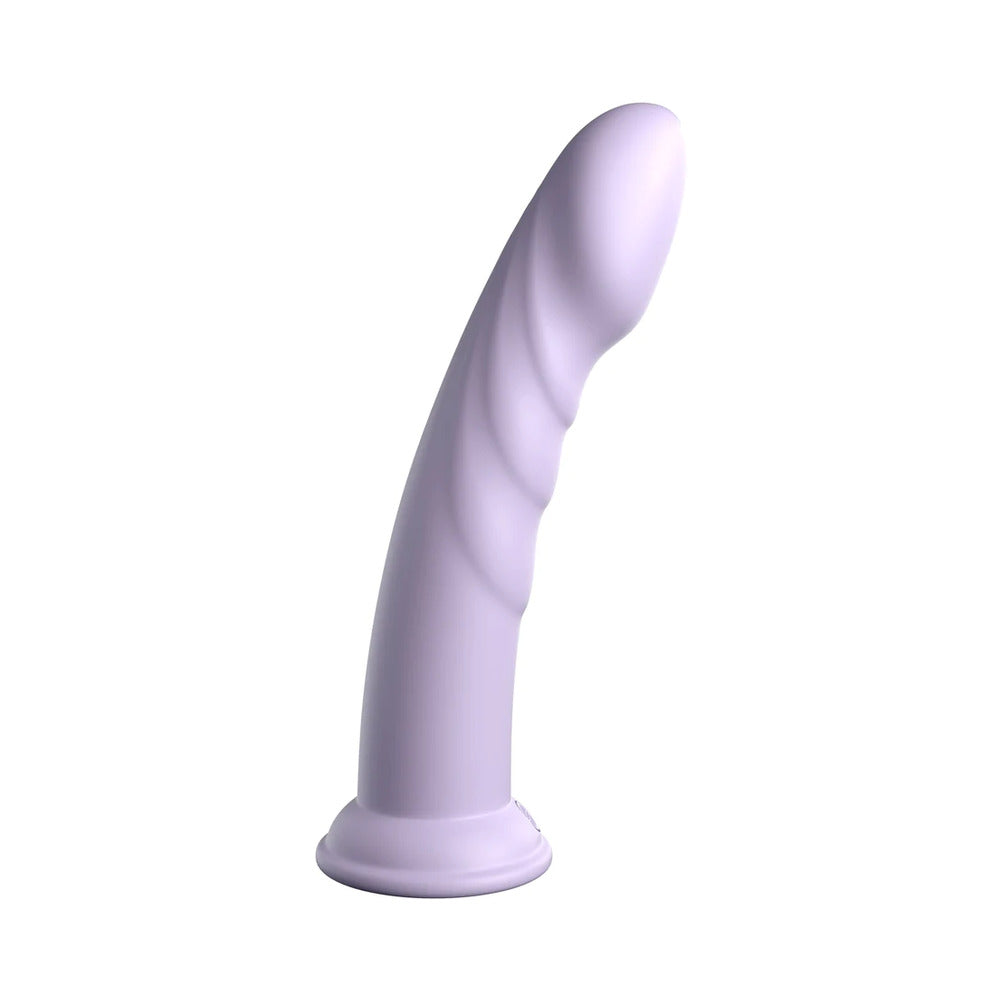 Dillio Platinum 8" Super Eight Silicone Dildo - Purple