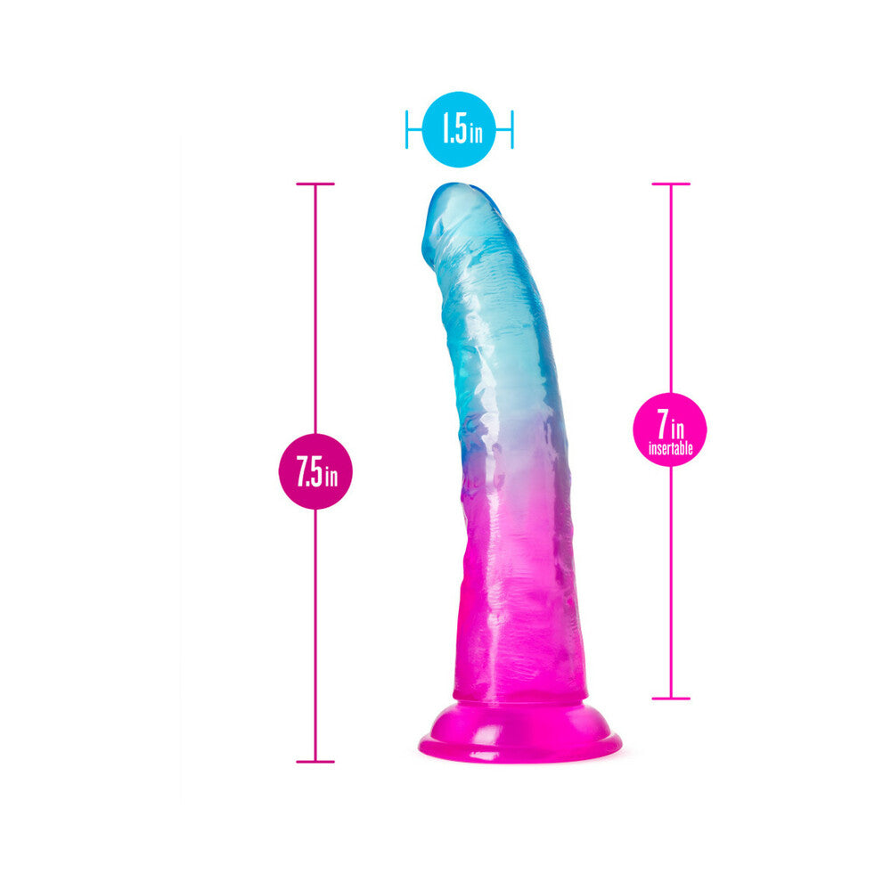 B Yours Beautiful Sky Dildo-Sunset 7"