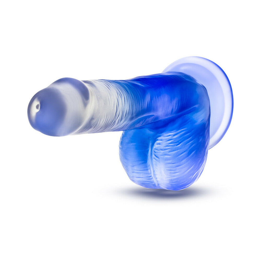 B Yours Stella Blue Dildo-Blue 6"