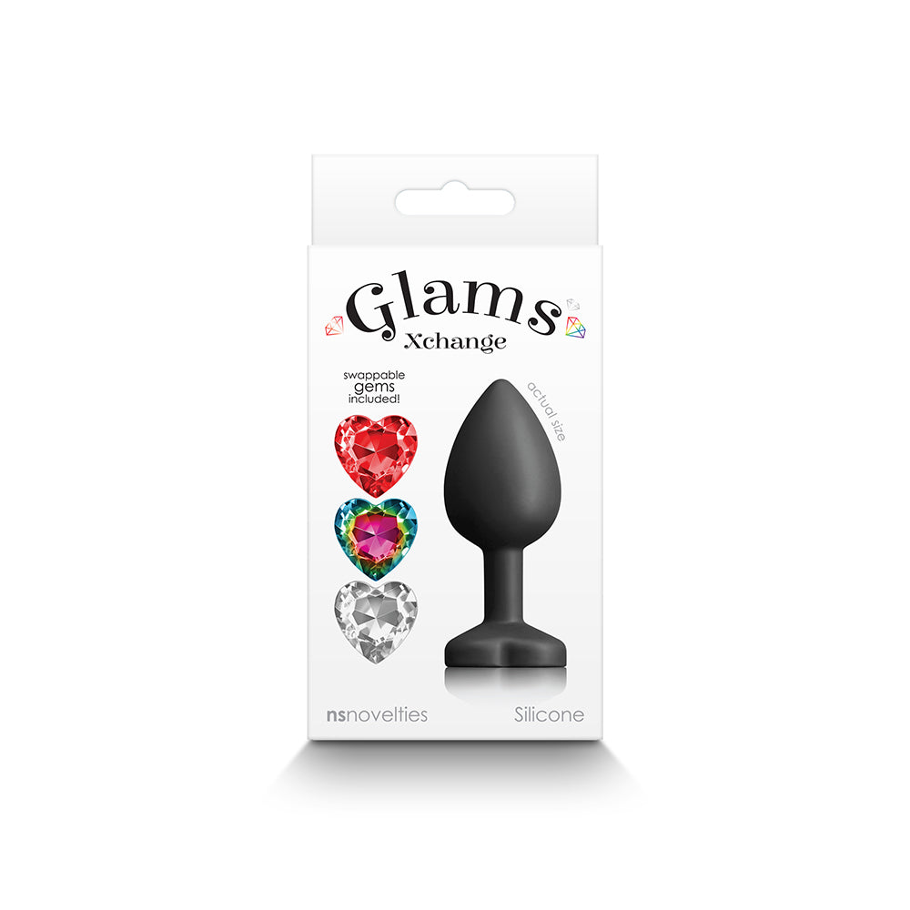 Glams Xchange Heart Gem - Small