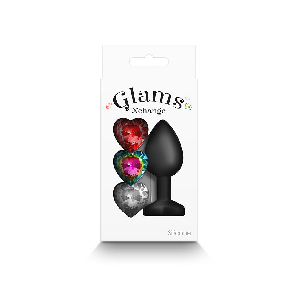 Glams Xchange Heart Gem - Small