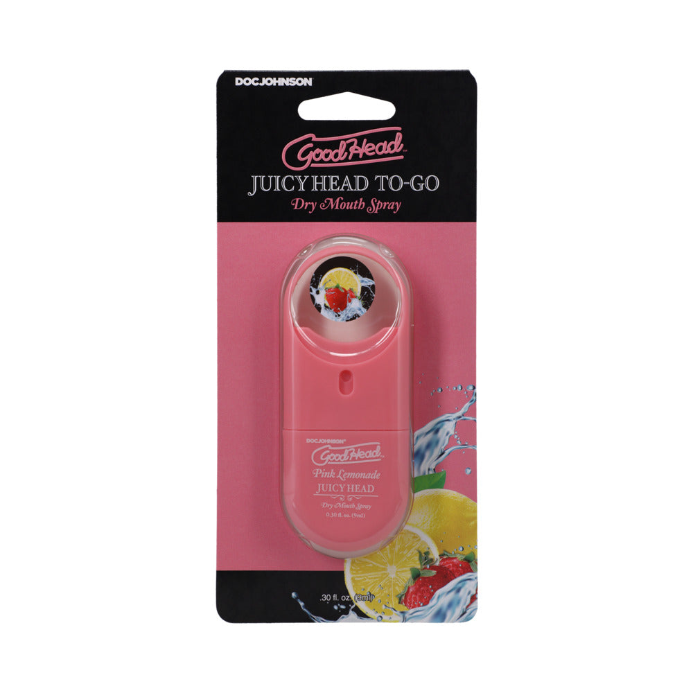 GoodHead Juicy Head Dry Mouth Spray To Go-Pink Lemonade 0.30oz