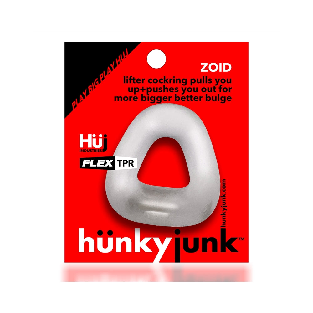 Hunky Junk Zoid Lifter Cockring - Clear Ice