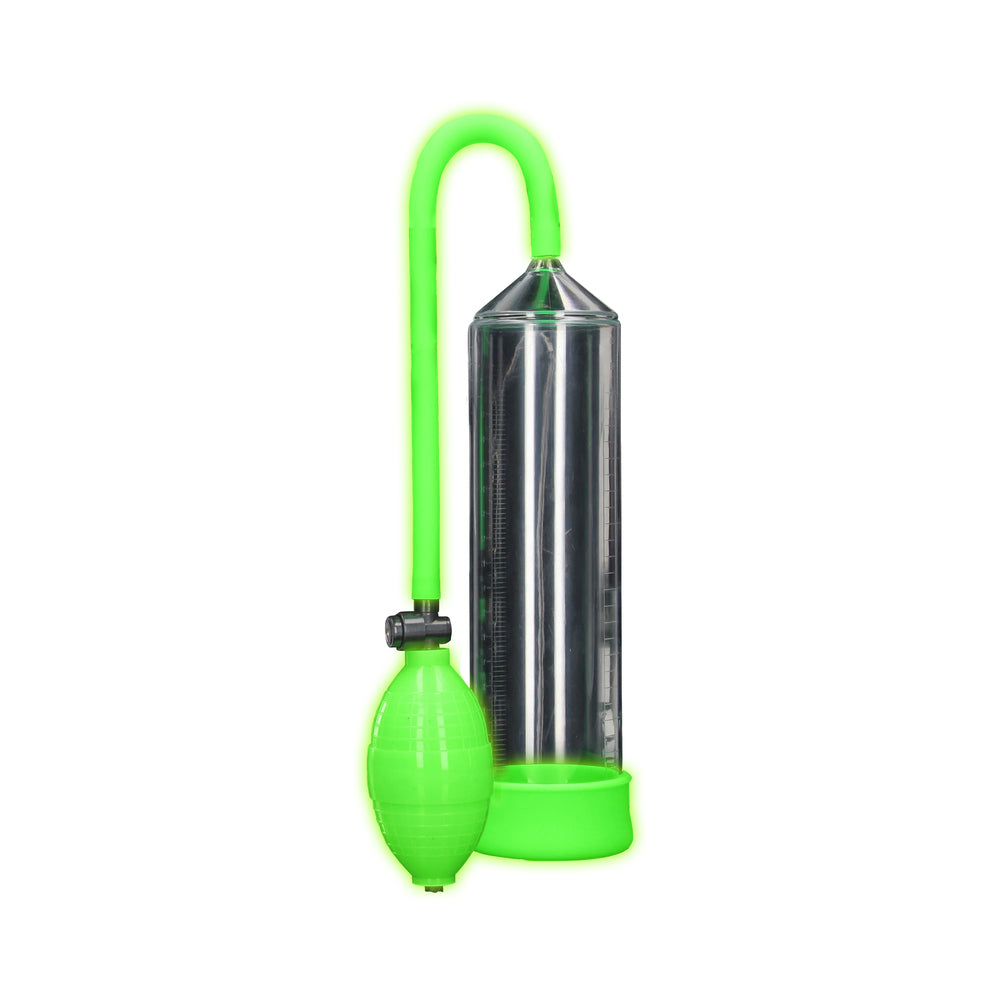 Shots Ouch Classic Penis Pump - Glow in the Dark