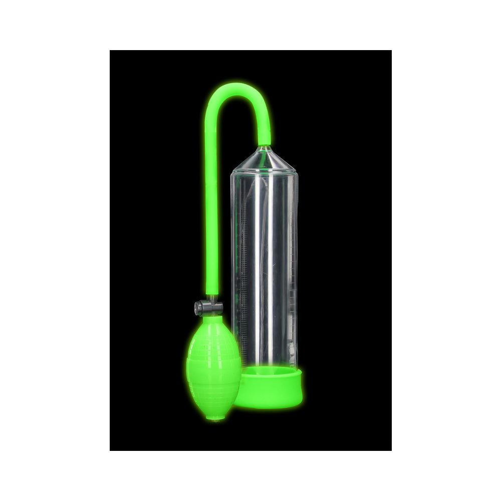 Shots Ouch Classic Penis Pump - Glow in the Dark