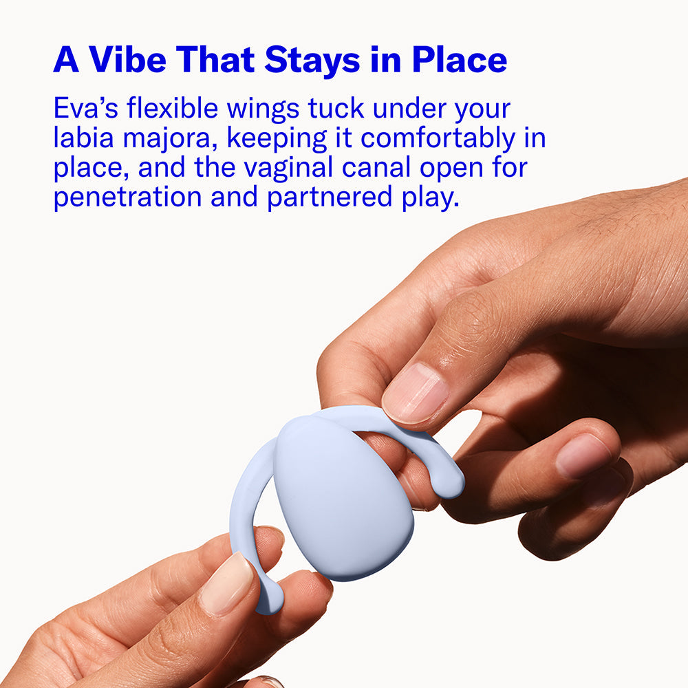 Dame Eva Hands Free Vibrator - Ice