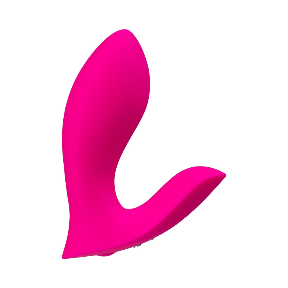 Lovense Flexer Dual Panty Vibrator - Pink