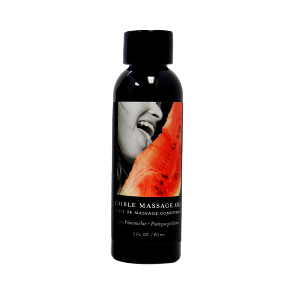 Earthly Body Edible Massage Lotion-Watermelon 2oz