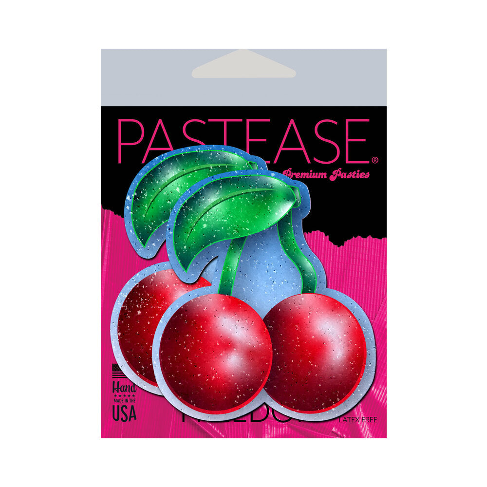 Pastease Premium Cherries - Bright Red O/S