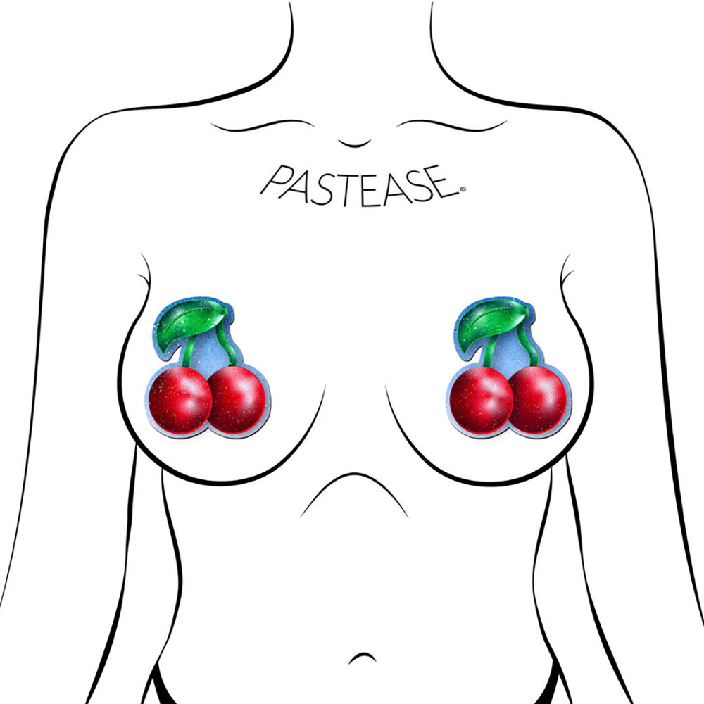 Pastease Premium Cherries - Bright Red O/S