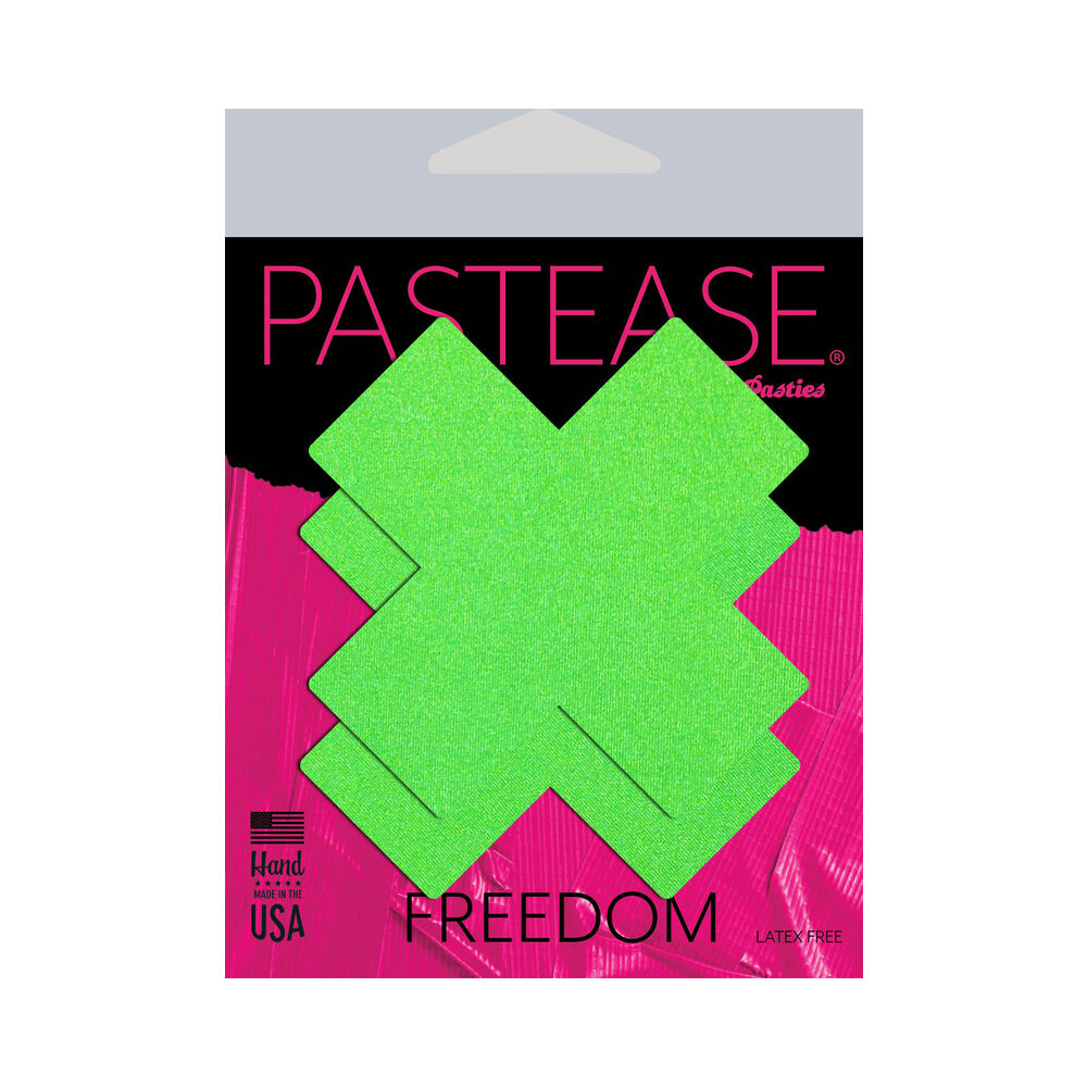 Pastease Basic Plus X Black Light Reactive - Neon Green O/S