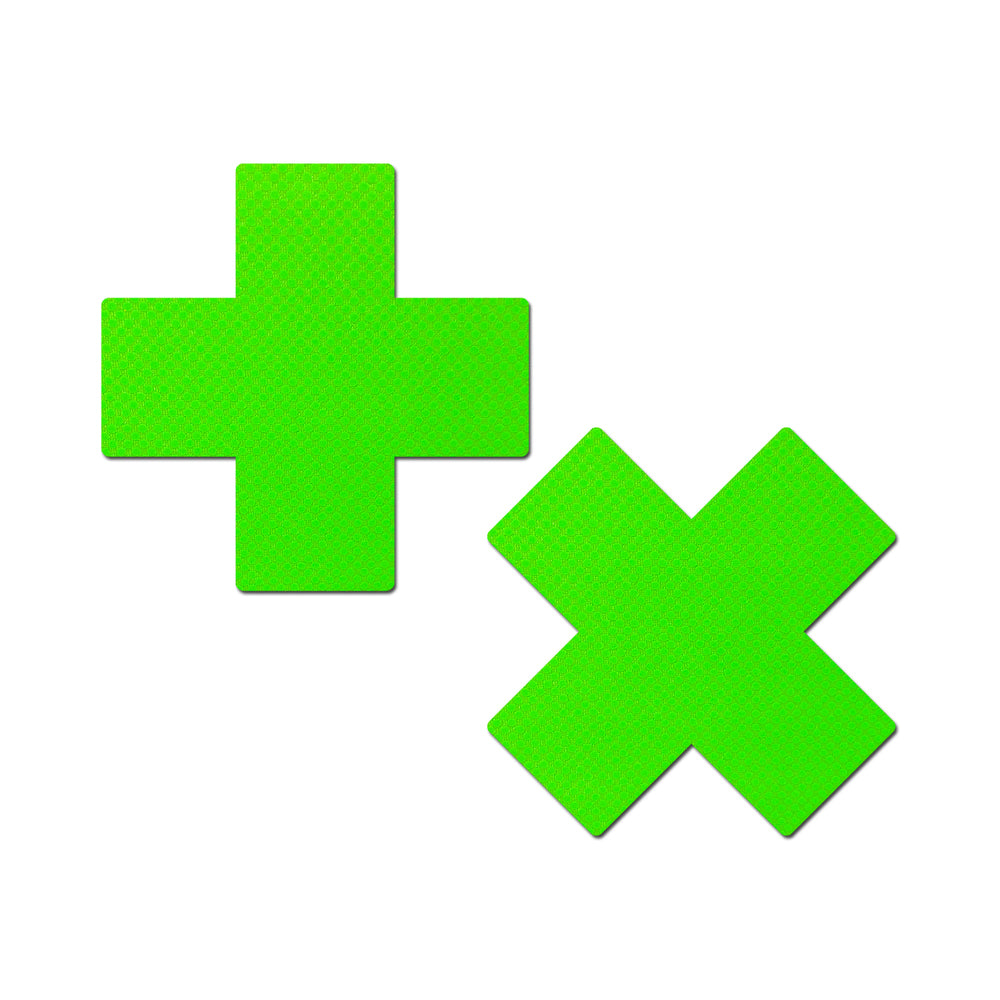 Pastease Basic Plus X Black Light Reactive - Neon Green O/S