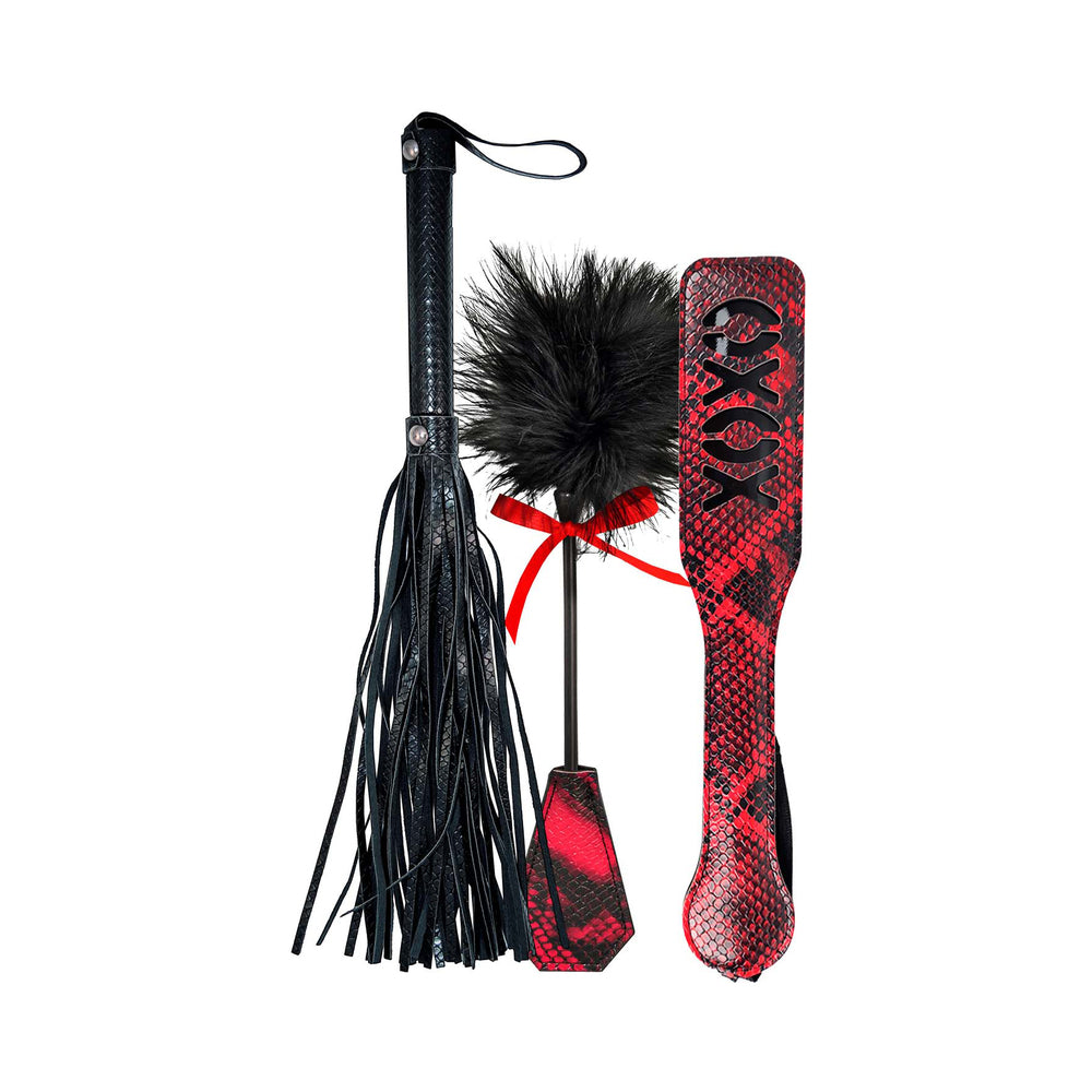 Lovers Kits Whip, Tickle & Paddle