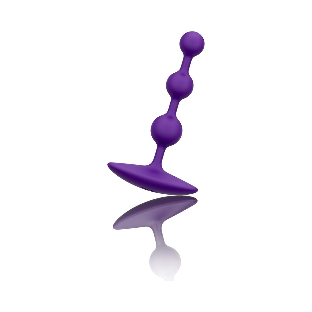 ROMP Amp Flexible Anal Beads - Violet