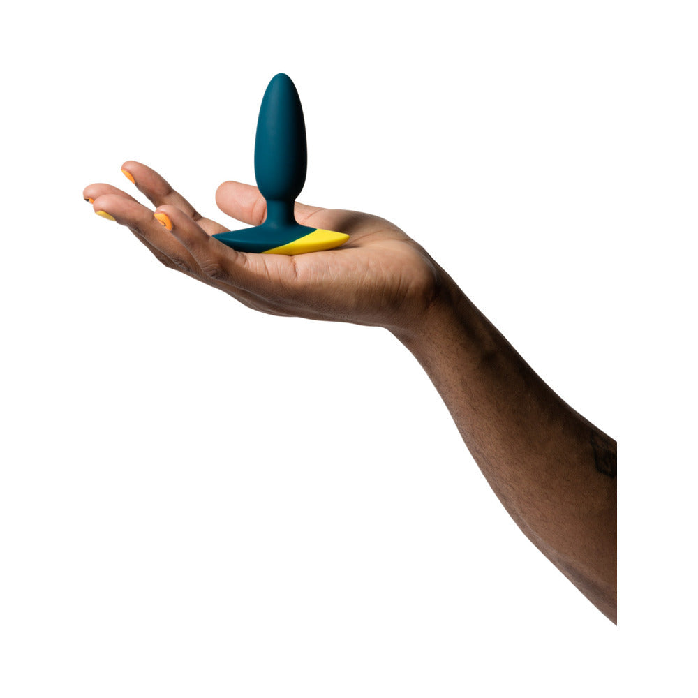 ROMP Bass Vibrating Anal Plug - Teal