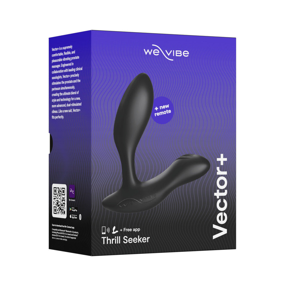 We-Vibe Vector+ - Charcoal Black