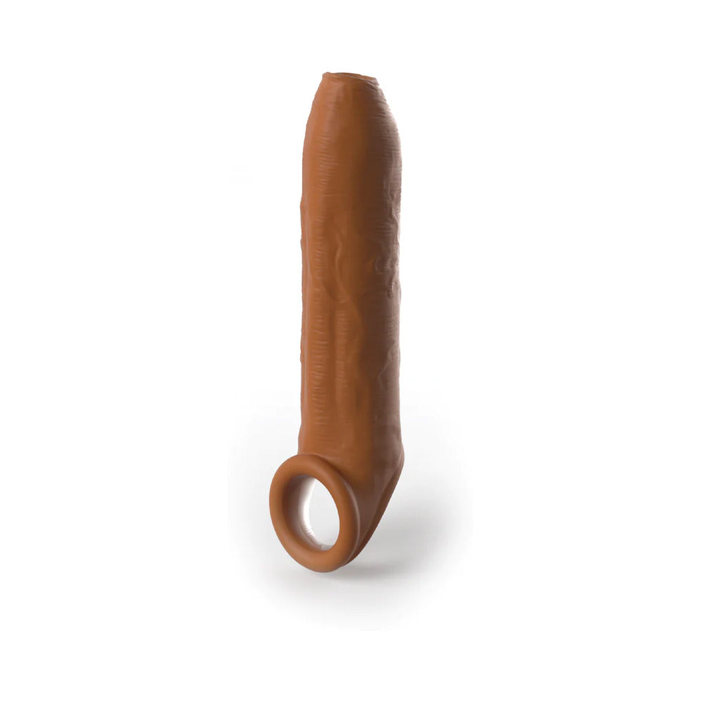 Fantasy X-Tensions Elite Uncut Extension Sleeve with Strap-Tan 7"