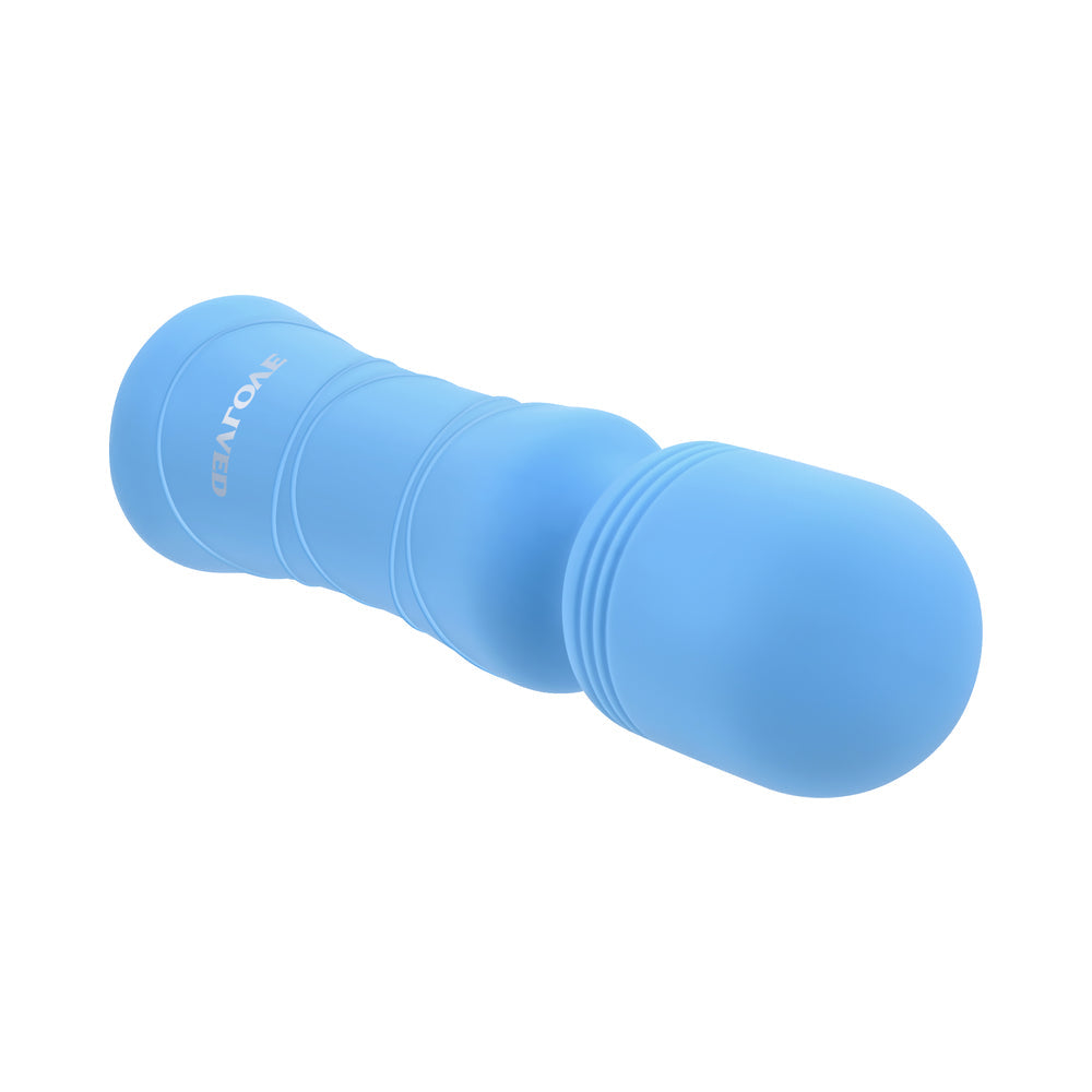 Evolved Out of The Blue Vibrating Mini Wand - Blue