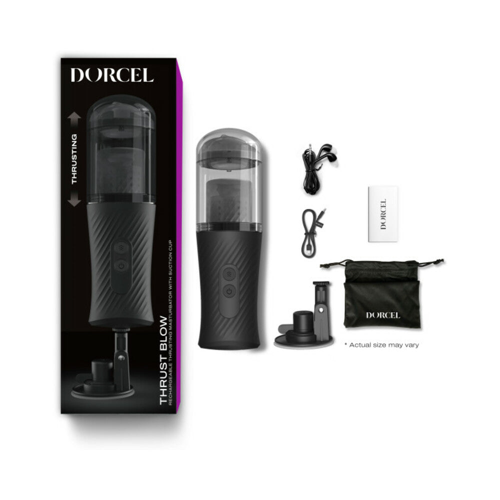 Dorcel Thrust Blow Automatic Masturbator - Black