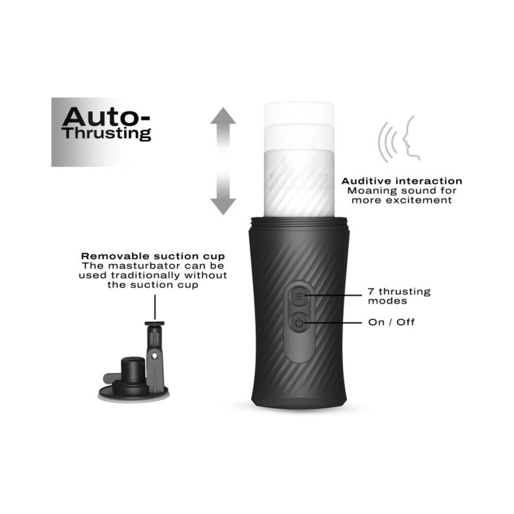 Dorcel Thrust Blow Automatic Masturbator - Black