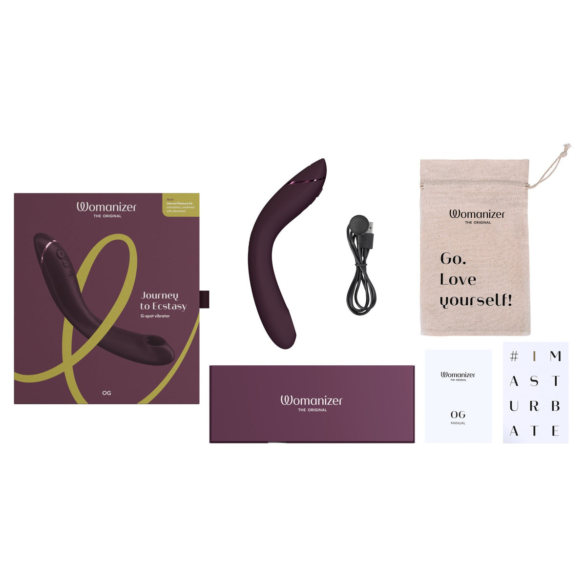 Womanizer OG Long-Handle - Aubergine