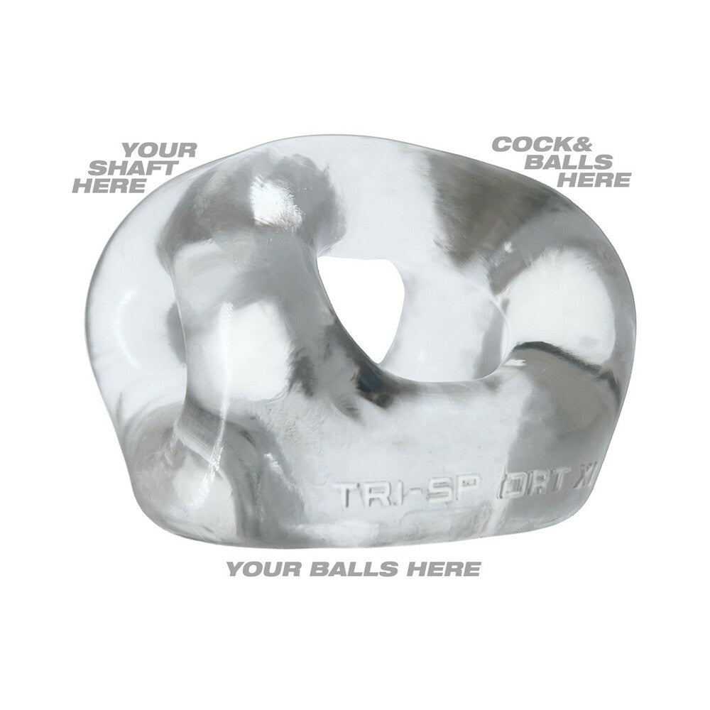 Oxballs Tri Sport XL 3 Ring Sling - Clear