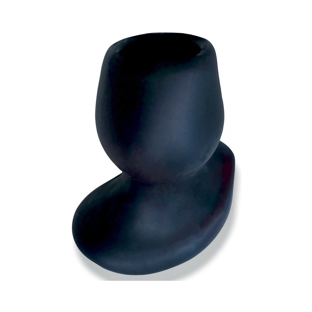 Oxballs Morphhole 1 Gaper Plug Small - Black Ice