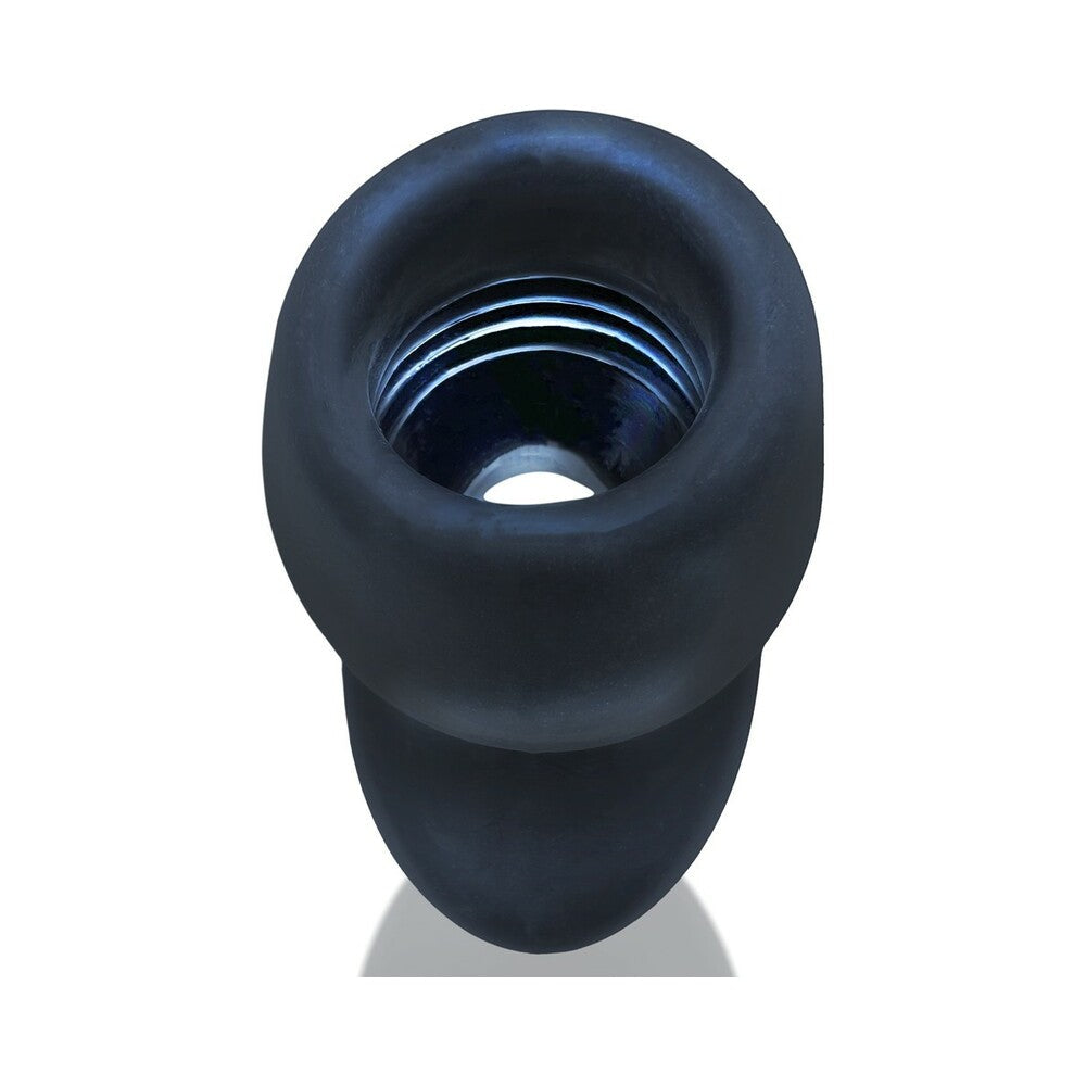 Oxballs Morphhole 2 Gaper Plug Large - Black Ice