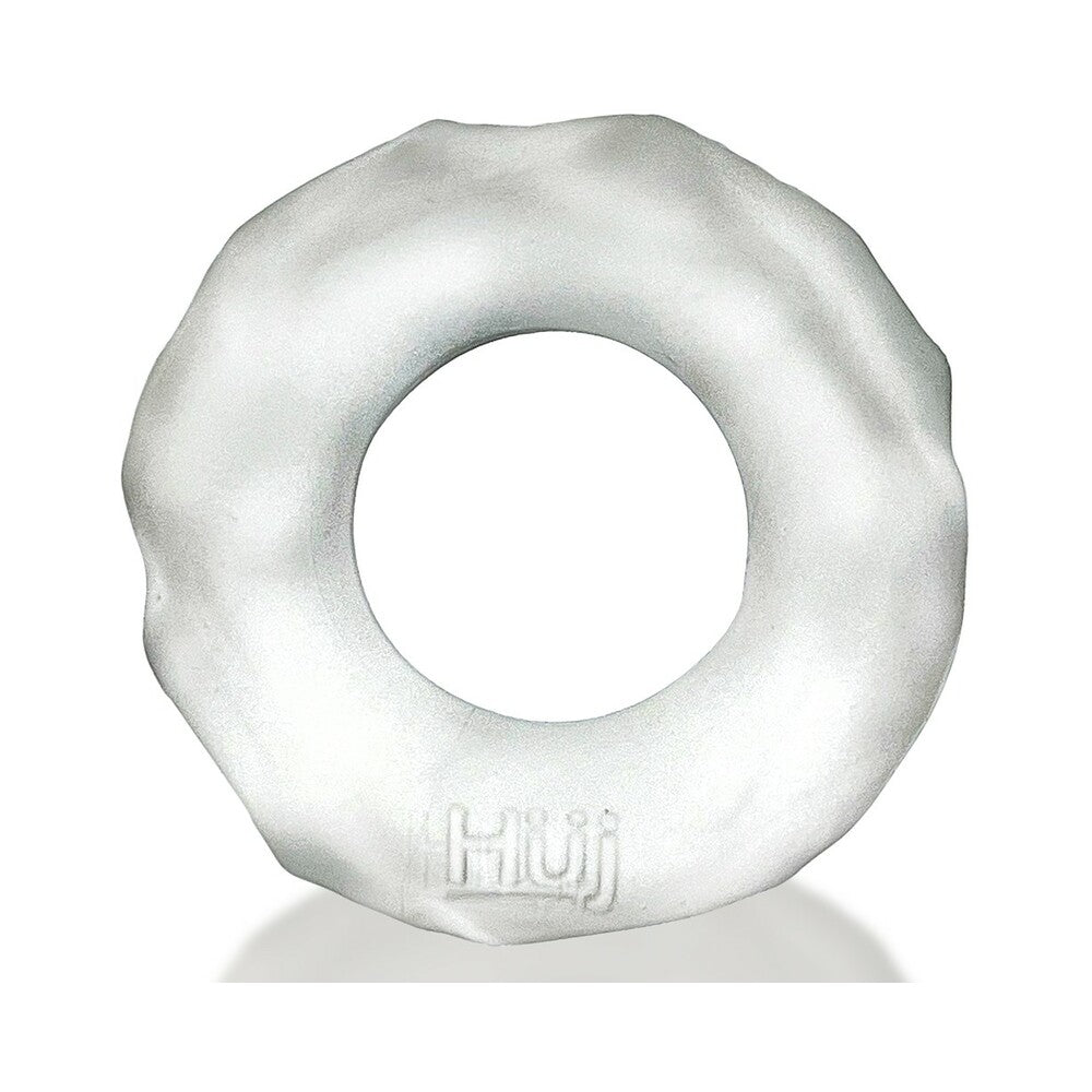 Hunky Junk Fractal Cockring - Clear Ice
