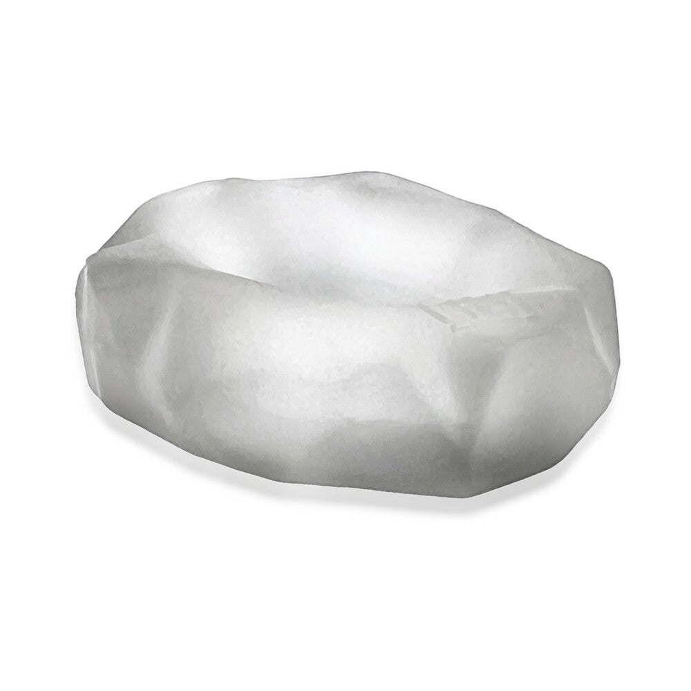 Hunky Junk Fractal Cockring - Clear Ice