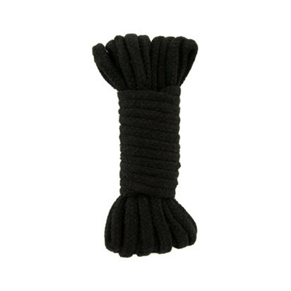 Plesur Cotton Shibari Bondage Rope 2 Pack - Black/Purple