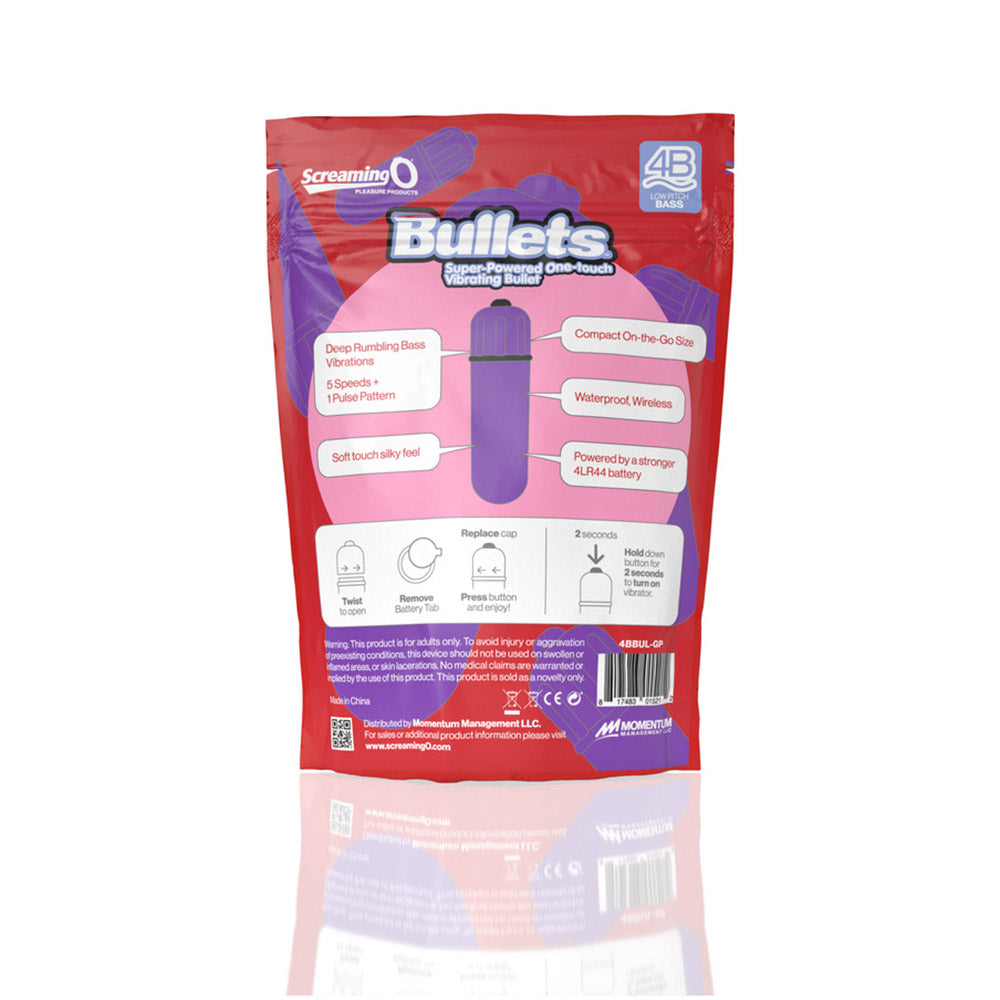 Screaming O 4B Bullet-Grape