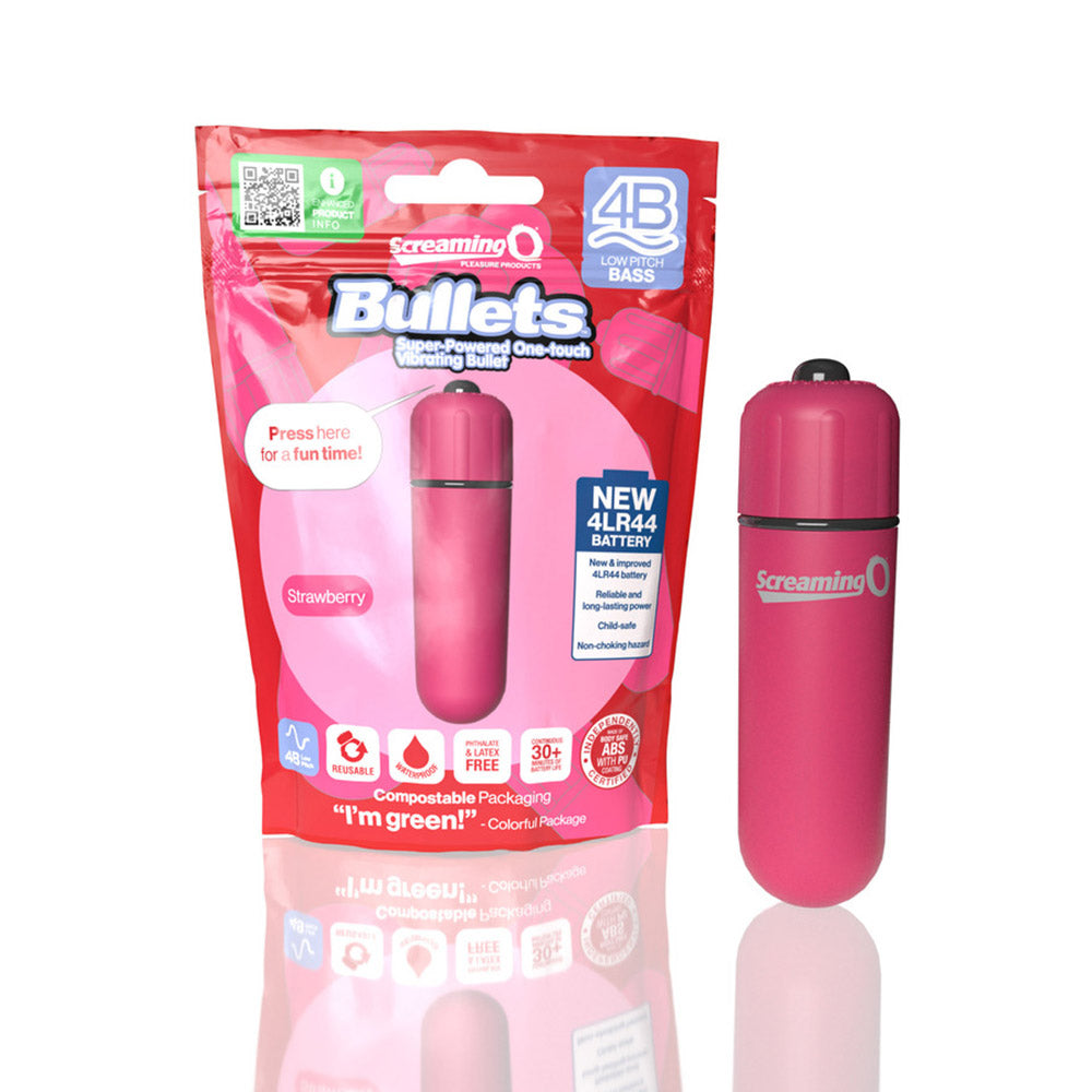 Screaming O 4B Bullet-Strawberry