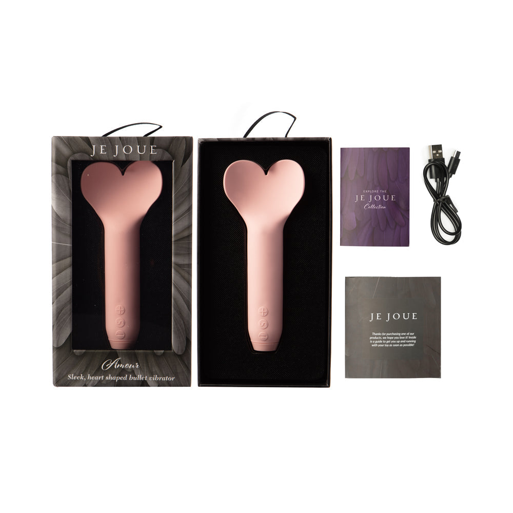 Je Joue Amour Bullet Vibrator - Pale Rosette