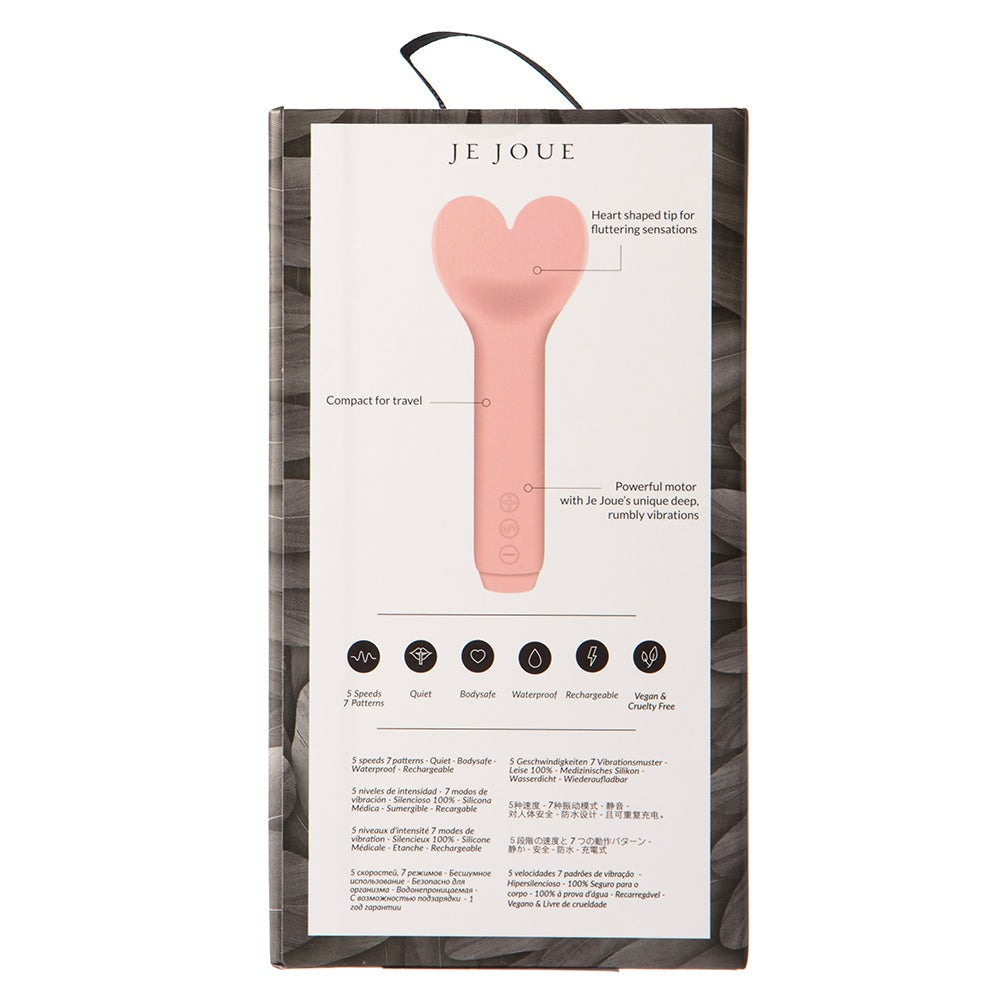 Je Joue Amour Bullet Vibrator - Pale Rosette