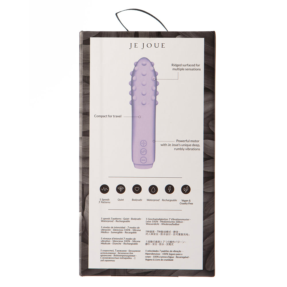 Je Joue Duet Bullet Vibrator - Lilac