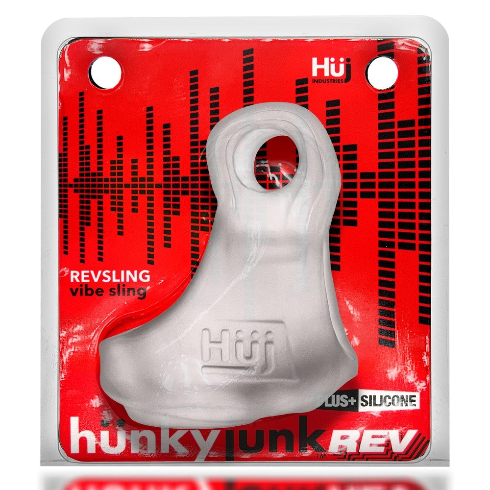 Hunky Junk Revsling Sling w/Vibe - Clear Ice w/Blue Vibe