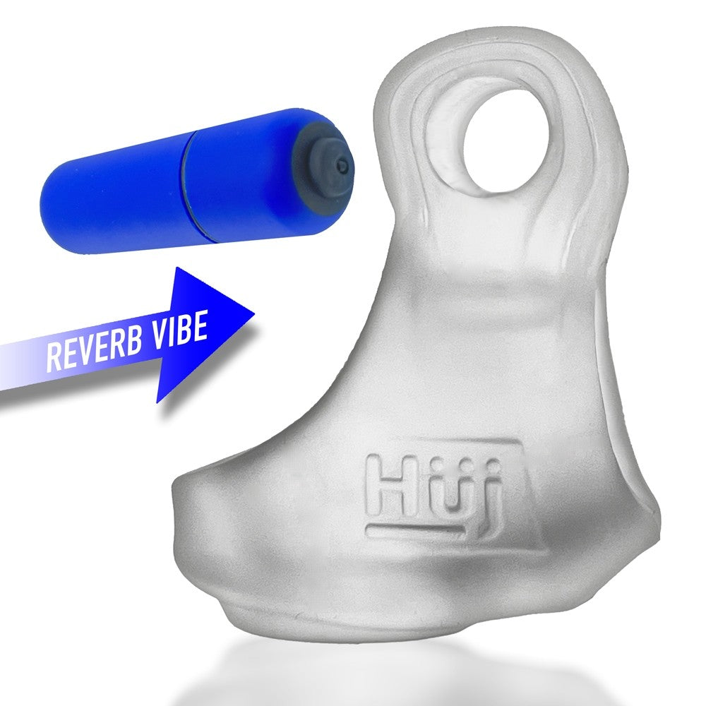 Hunky Junk Revsling Sling w/Vibe - Clear Ice w/Blue Vibe