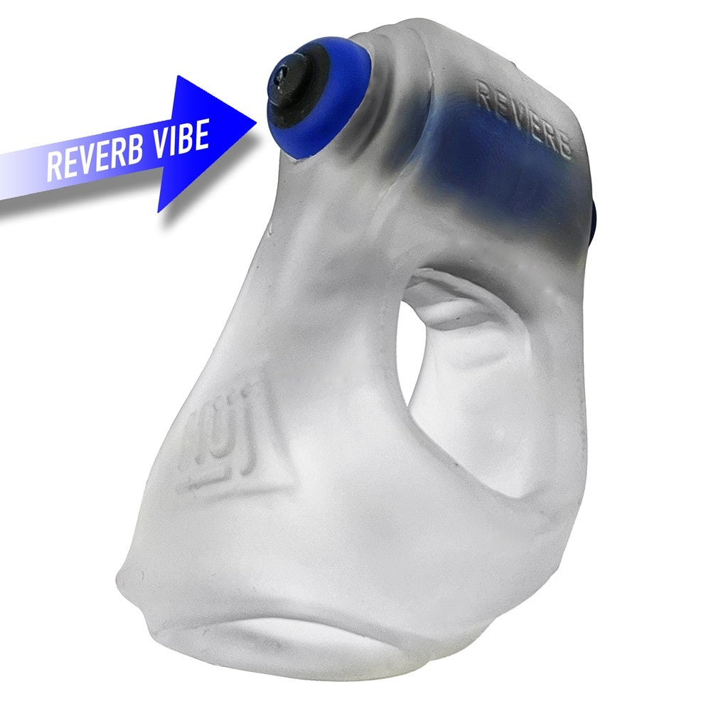 Hunky Junk Revsling Sling w/Vibe - Clear Ice w/Blue Vibe